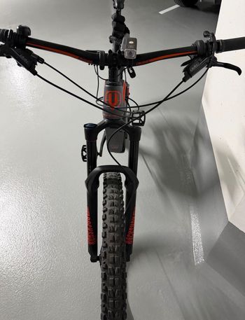 Gebrauchtes Mondraker e-Crusher Carbon R+ 2018 2018 Mountainbike, Hellgrau, 27.5 — Bild 10 von 18