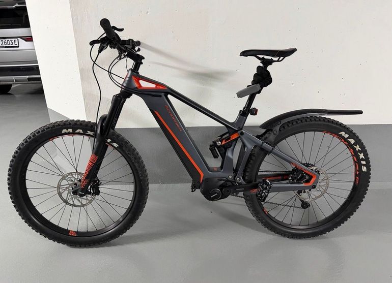 Gebrauchtes Mondraker e-Crusher Carbon R+ 2018 2018 Mountainbike, Hellgrau, 27.5 — Bild 1 von 18