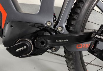 Gebrauchtes Mondraker e-Crusher Carbon R+ 2018 2018 Mountainbike, Hellgrau, 27.5 — Bild 4 von 18