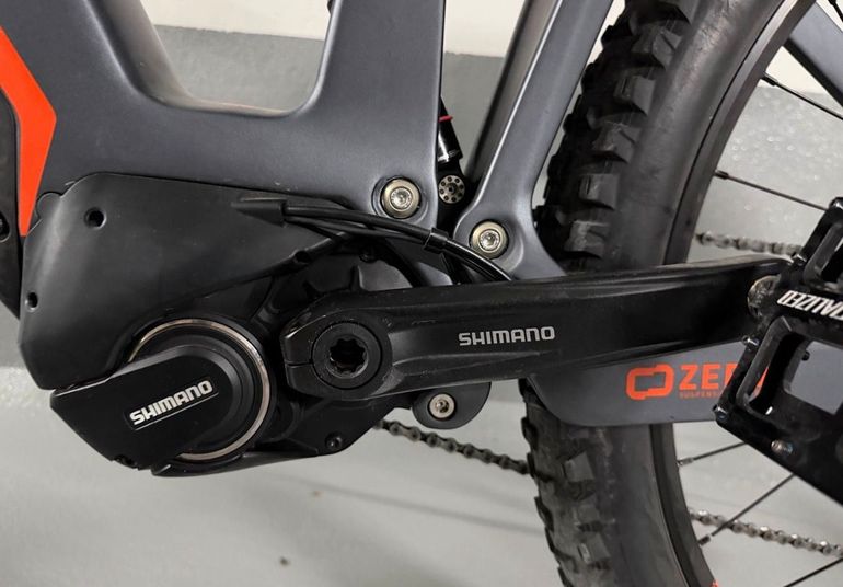Gebrauchtes Mondraker e-Crusher Carbon R+ 2018 2018 Mountainbike, Hellgrau, 27.5 — Bild 4 von 18
