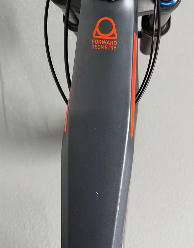 Gebrauchtes Mondraker e-Crusher Carbon R+ 2018 2018 Mountainbike, Hellgrau, 27.5 — Bild 9 von 18