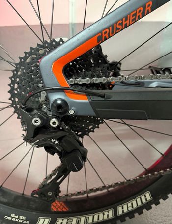 Gebrauchtes Mondraker e-Crusher Carbon R+ 2018 2018 Mountainbike, Hellgrau, 27.5 — Bild 6 von 18