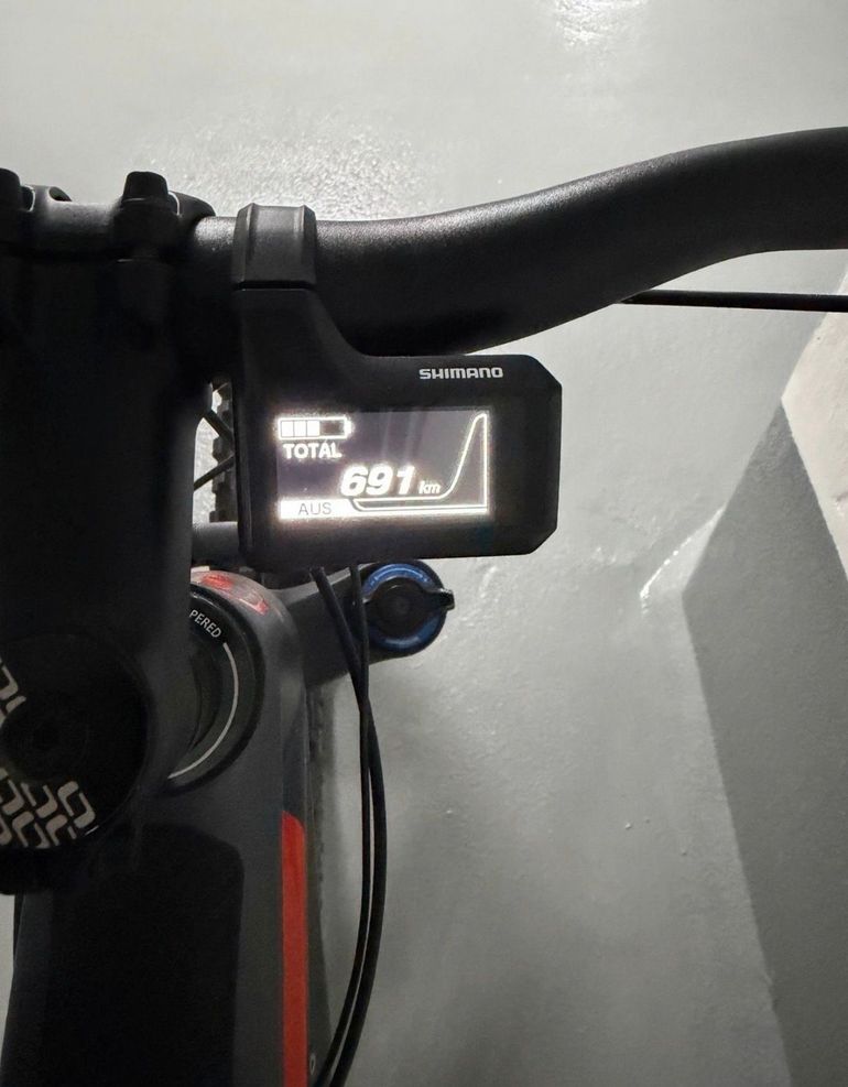 Gebrauchtes Mondraker e-Crusher Carbon R+ 2018 2018 Mountainbike, Hellgrau, 27.5 — Bild 2 von 18