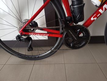Used Specialized S-Works Tarmac SL8 - Shimano Dura-Ace Di2 2024 2024 Road & Gravel, Red — image 3 of 4
