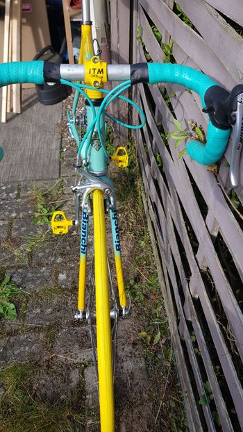 Gebrauchtes Bianchi Mega Pro XL Pantani 1998 1998 Road & Gravel, Grün — Bild 10 von 17