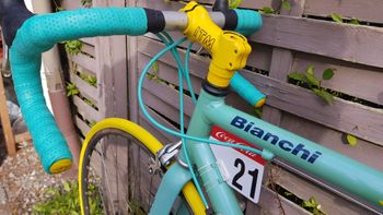 Gebrauchtes Bianchi Mega Pro XL Pantani 1998 1998 Road & Gravel, Grün — Bild 13 von 17