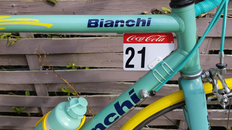 Gebrauchtes Bianchi Mega Pro XL Pantani 1998 1998 Road & Gravel, Grün — Bild 12 von 17