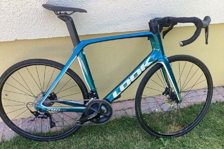 Gebrauchtes Look 795 BLADE DISC METALLIC BLUE SILVER GLOSSY 2022 2022 Road & Gravel, Blau — Bild 2 von 5