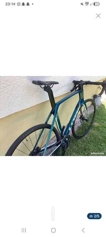 Gebrauchtes Look 795 BLADE DISC METALLIC BLUE SILVER GLOSSY 2022 2022 Road & Gravel, Blau — Bild 3 von 5