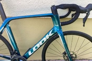 Gebrauchtes Look 795 BLADE DISC METALLIC BLUE SILVER GLOSSY 2022 2022 Road & Gravel, Blau — Bild 4 von 5