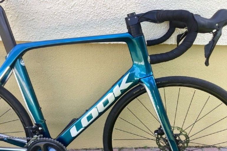 Gebrauchtes Look 795 BLADE DISC METALLIC BLUE SILVER GLOSSY 2022 2022 Road & Gravel, Blau — Bild 4 von 5