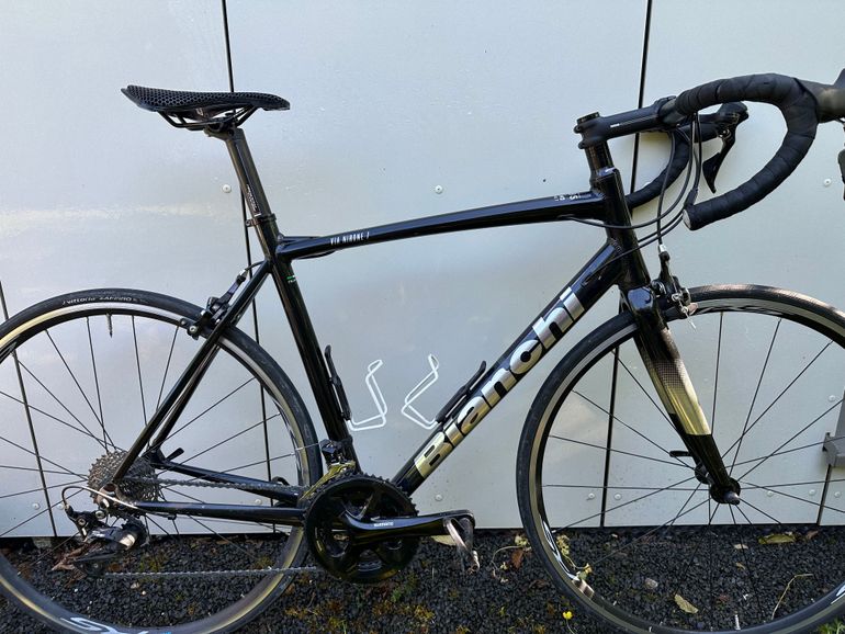 Used Bianchi Via Nirone 7 105 2024 2024 Road & Gravel, Black — image 19 of 20