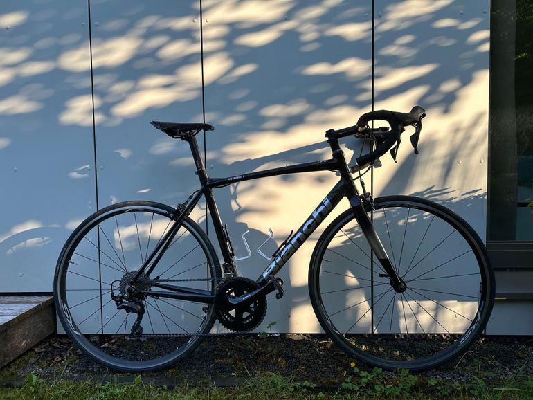Used Bianchi Via Nirone 7 105 2024 2024 Road & Gravel, Black — image 1 of 20