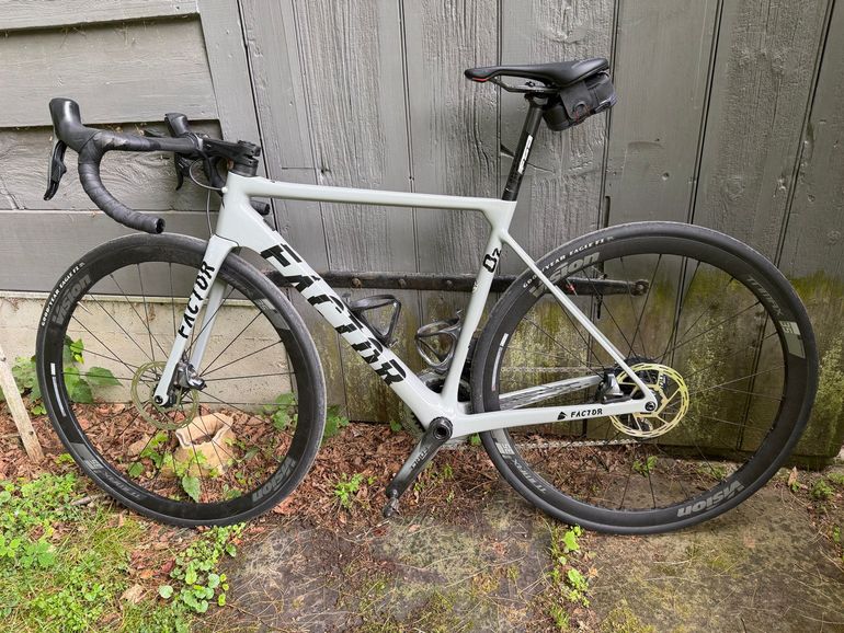 Used Factor O2 - SRAM Force w/ Power Meter 2024 2024 Road & Gravel, Light Gray — image 2 of 3