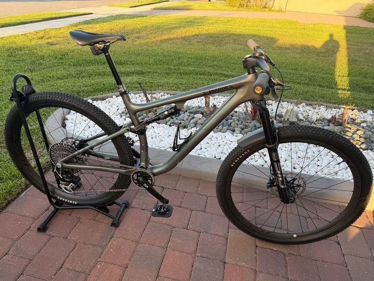 Used Specialized S-works Epic Evo RS 2023 2023 Mountainbike, Green — image 6 of 6