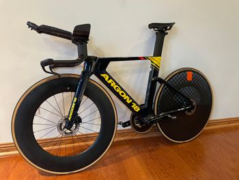 Used Argon 18 E-118 Tri+ 2020 2020 Road & Gravel, Blue — image 8 of 10