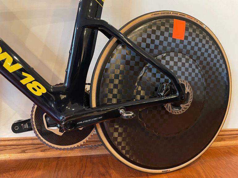 Used Argon 18 E-118 Tri+ 2020 2020 Road & Gravel, Blue — image 9 of 10