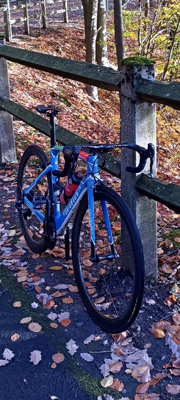 Used Wilier Cento1air Campagnolo Record 2020 Road & Gravel, Blue — image 5 of 14