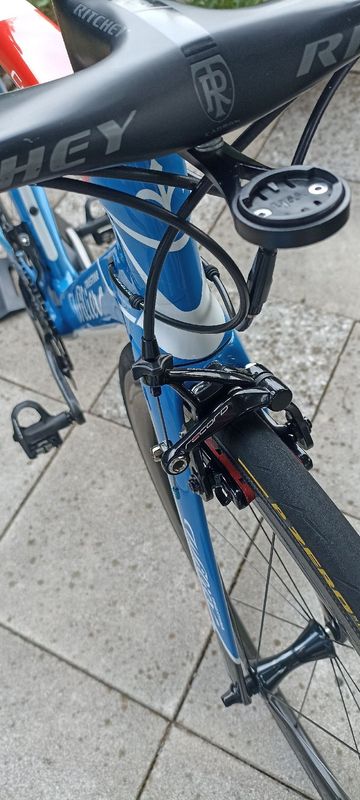 Used Wilier Cento1air Campagnolo Record 2020 Road & Gravel, Blue — image 7 of 14