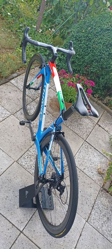 Used Wilier Cento1air Campagnolo Record 2020 Road & Gravel, Blue — image 12 of 14