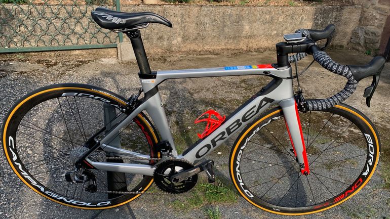 Orbea Orca SRAM Red eTap 2020 Road & Gravel de segunda mano, Gris claro — imagen 1 de 7