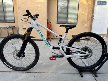 Used Santa Cruz Tallboy GX AXS / Carbon C 2024 2024 Mountainbike, White, 29 — image 2 of 8