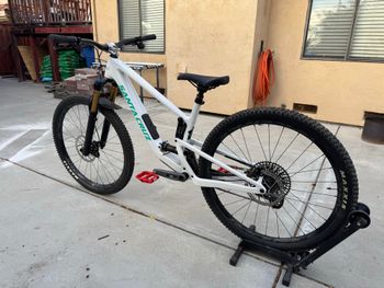 Used Santa Cruz Tallboy GX AXS / Carbon C 2024 2024 Mountainbike, White, 29 — image 7 of 8