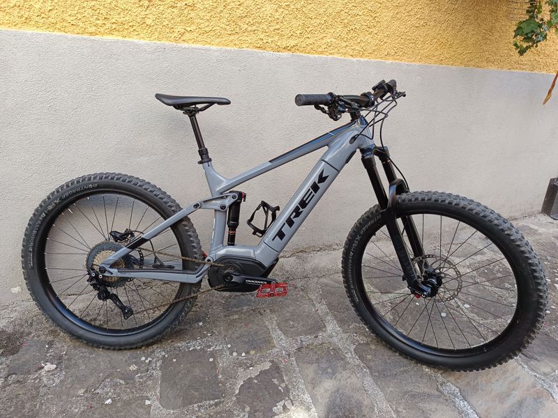 Used Trek Powerfly LT 7 Plus 2019 2019 Mountainbike, Light Gray, 27.5 — image 6 of 6