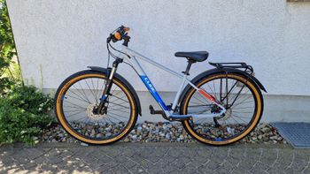 Used CUBE AIM SL 2021 2021 Urban, Light Gray — image 3 of 5