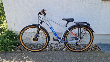 Used CUBE AIM SL 2021 2021 Urban, Light Gray — image 3 of 5