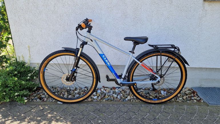 Used CUBE AIM SL 2021 2021 Urban, Light Gray — image 3 of 5