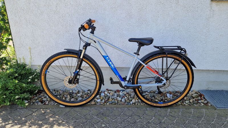 Used CUBE AIM SL 2021 2021 Urban, Light Gray — image 3 of 5