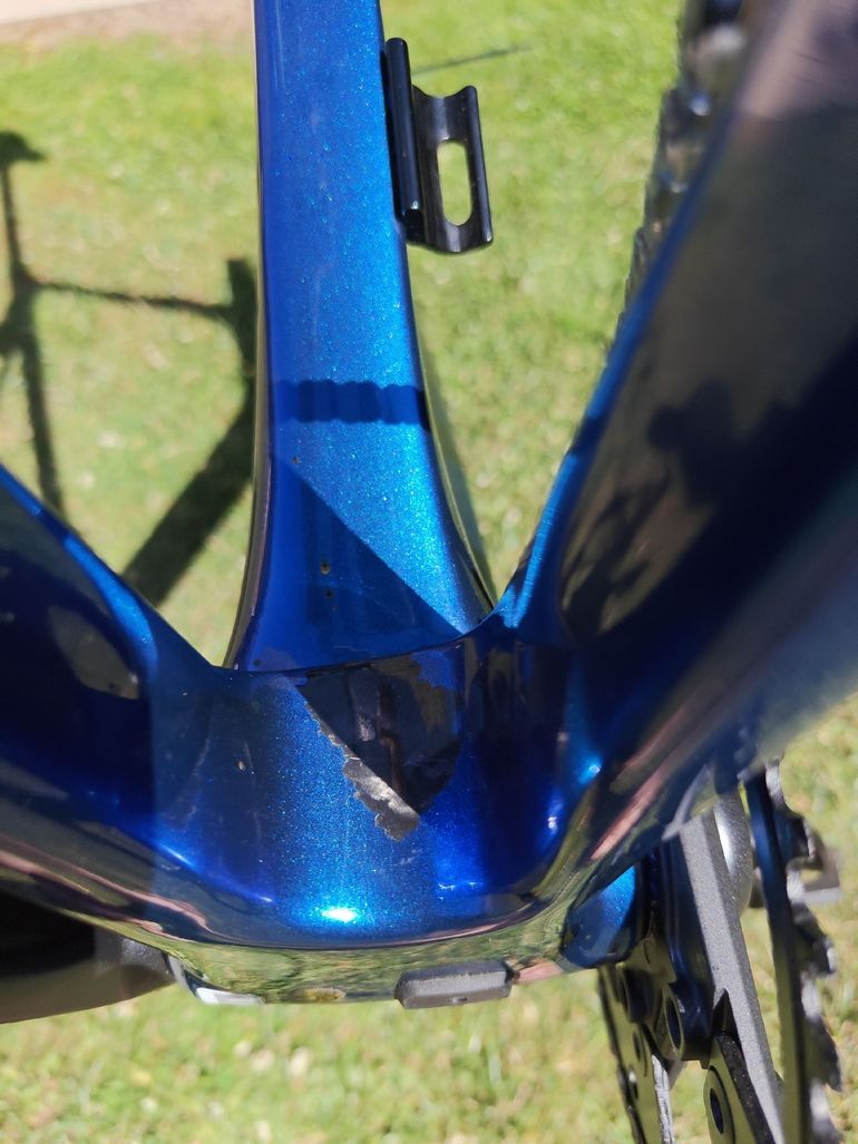 Giant TCR Advanced Pro 0 Disc 2021 Frameset 2021 Road & Gravel de segunda mano, Azul — imagen 9 de 9