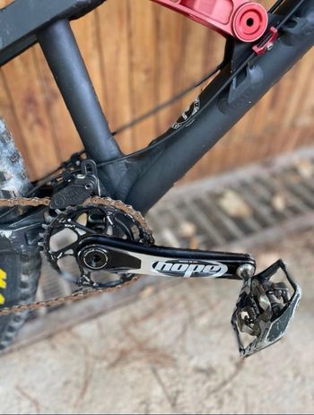 GeoMetron G1 SRAM X01 Eagle/Hope Tech Staff Spec 2021 2021 Mountainbike de segunda mano, Negro — imagen 3 de 7