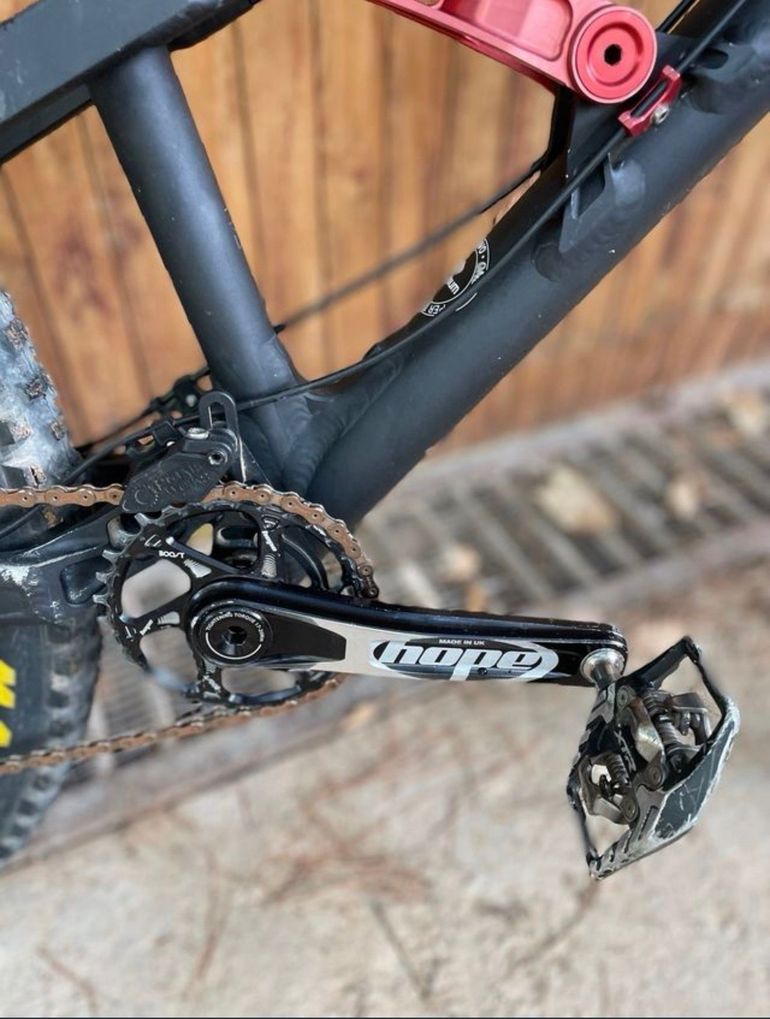 GeoMetron G1 SRAM X01 Eagle/Hope Tech Staff Spec 2021 2021 Mountainbike de segunda mano, Negro — imagen 3 de 7