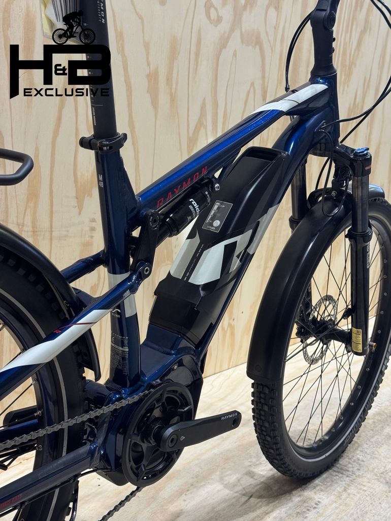 Tweedehands Raymon CrossRay FS E 4.0 Shimano Alivio 2022 Urban — afbeelding 9 van 15
