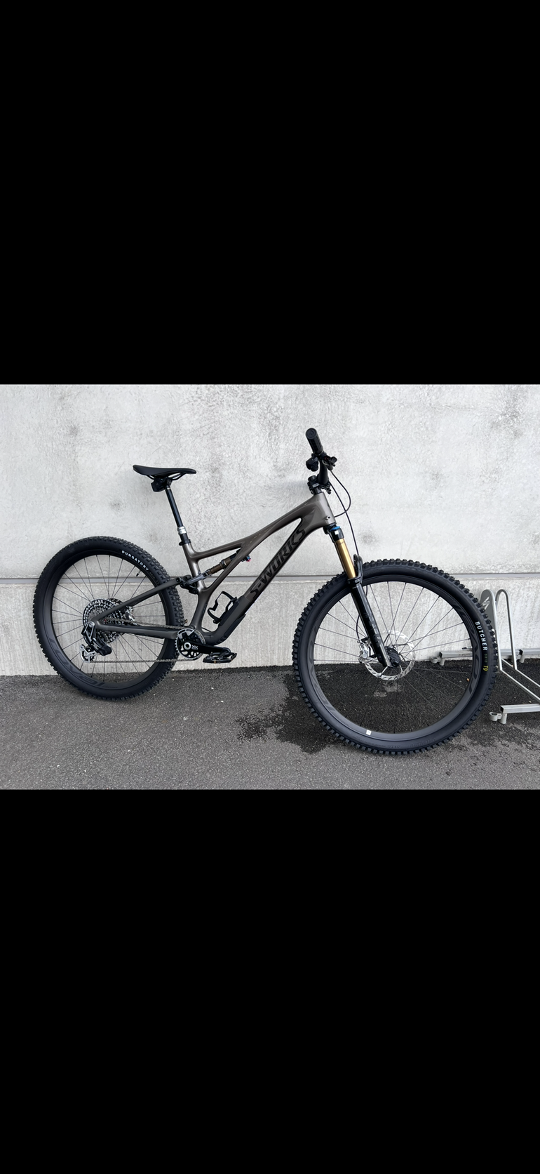 Gebrauchtes Specialized S-Works Stumpjumper T-Type 2024 2024 Mountainbike, Hellgrau, 29 — Bild 2 von 3