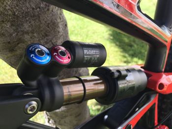 Gebrauchtes YT Custom SRAM X01 2017 Mountainbike, Rot — Bild 9 von 14