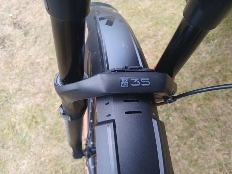 Tweedehands Stevens E-inception Shimano Deore XT 2022 Mountainbike — afbeelding 9 van 10