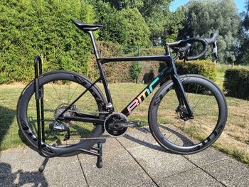 Tweedehands BMC Timemachine SRAM Force eTap AXS 2023 Racefiets & gravel