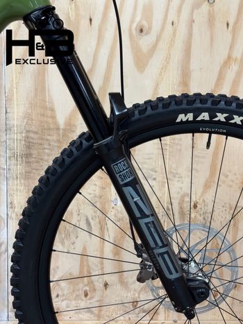 CUBE Stereo ONE77 C:68 TM Carbon Sram GX 2024 Mountainbike de segunda mano, Verde — imagen 3 de 13