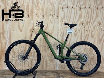 CUBE Stereo ONE77 C:68 TM Carbon Sram GX 2024 Mountainbike de segunda mano, Verde — imagen 2 de 13