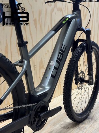 CUBE Reaction Hybrid Pro 625 SHIMANO DEORE 2024 Mountainbike de segunda mano, Gris claro — imagen 9 de 12