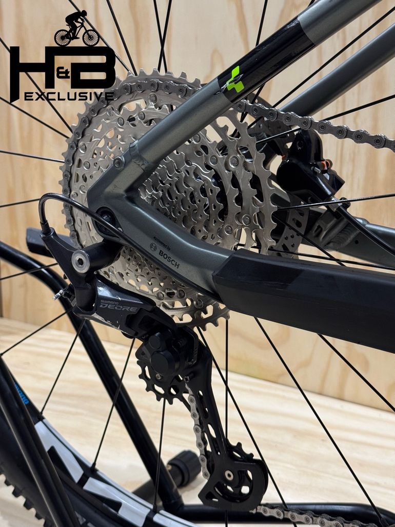 CUBE Reaction Hybrid Pro 625 SHIMANO DEORE 2024 Mountainbike de segunda mano, Gris claro — imagen 12 de 12