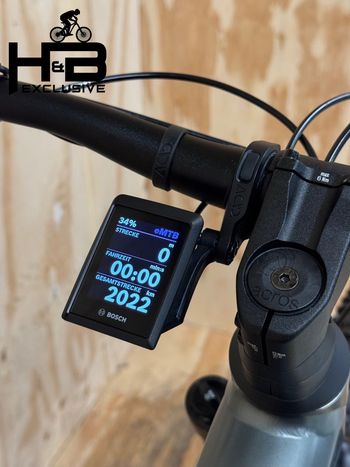CUBE Stereo Hybrid 120 TM 750 Sram GX 2024 Mountainbike de segunda mano, Gris claro — imagen 7 de 14