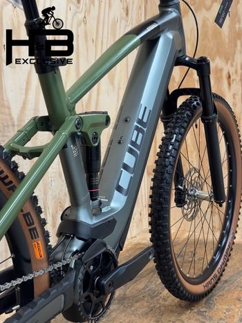 CUBE Stereo Hybrid 120 TM 750 Sram GX 2024 Mountainbike de segunda mano, Gris claro — imagen 11 de 14