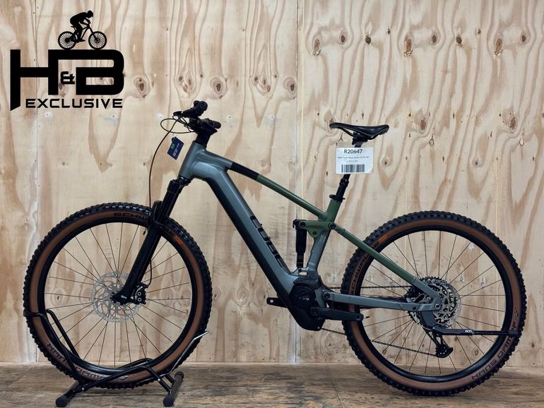 CUBE Stereo Hybrid 120 TM 750 Sram GX 2024 Mountainbike de segunda mano, Gris claro — imagen 2 de 14