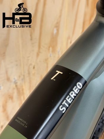 CUBE Stereo Hybrid 120 TM 750 Sram GX 2024 Mountainbike de segunda mano, Gris claro — imagen 8 de 14