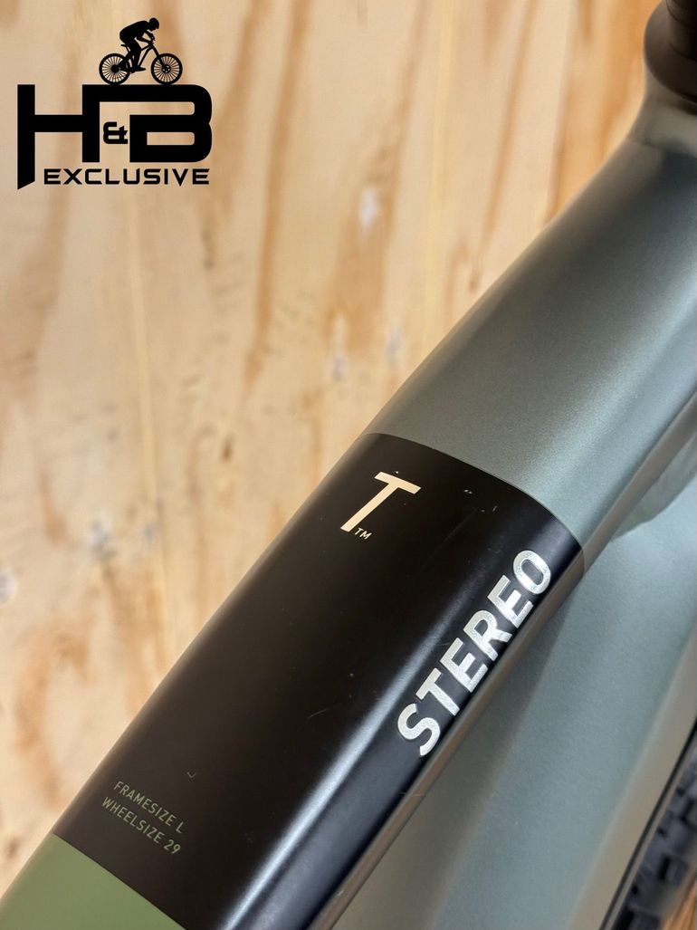 CUBE Stereo Hybrid 120 TM 750 Sram GX 2024 Mountainbike de segunda mano, Gris claro — imagen 8 de 14
