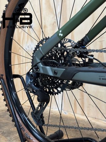 CUBE Stereo Hybrid 120 TM 750 Sram GX 2024 Mountainbike de segunda mano, Gris claro — imagen 13 de 14